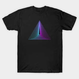 Geometric Abstract, Shapes, Artwork, Creative Design, Geometric Pattern T-Shirt